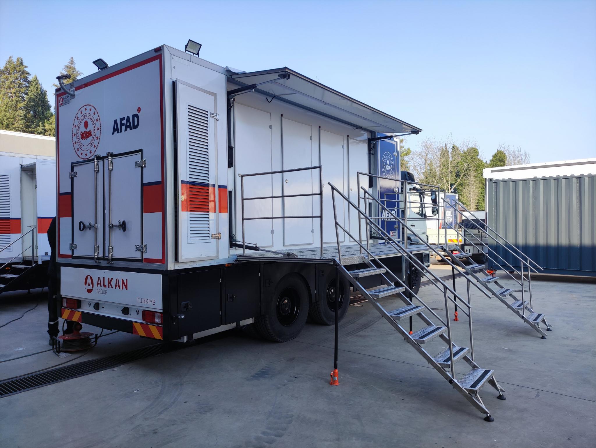 Mobil WC Tuvalet Lavabo Aracı | Seyyar Hijyen Ünitesi – Alkan Group