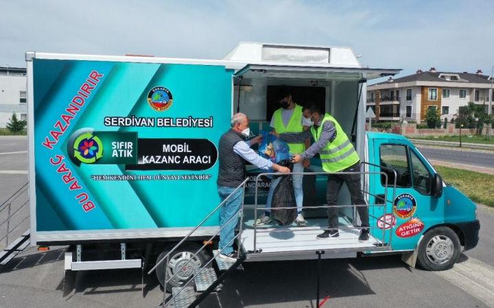 mobil atik getirme araci 2